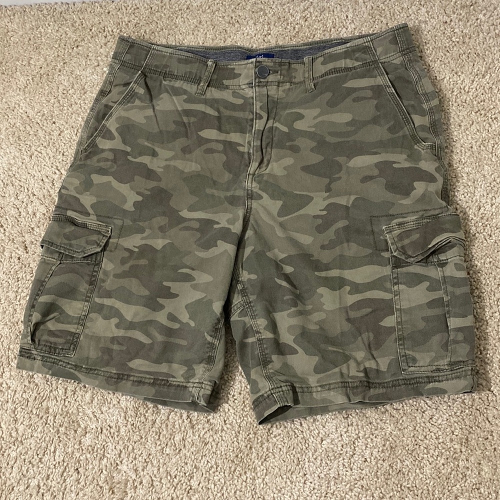 👖Cargo Shorts Camo Cotton Mens Summer Wear🩳